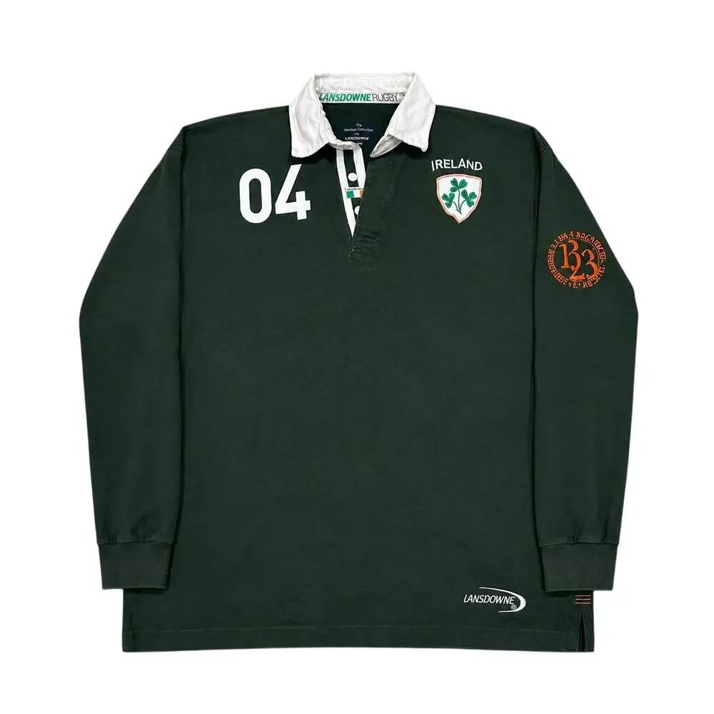 Lansdowne Heritage Collection Ireland Rugby shirt XL 4 Provinces 1823 Embroidery